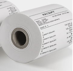 thermal paper POS receipt