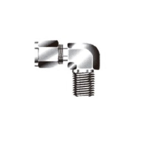 elbow with male thread of pipe fitting