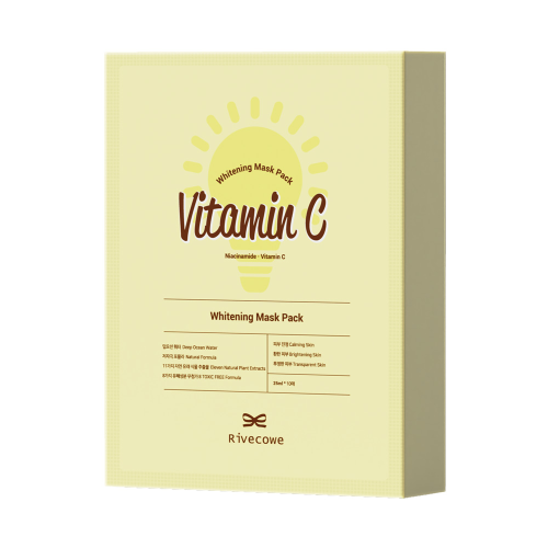 Rivecowe Vitamin C Whitening Mask Pack 