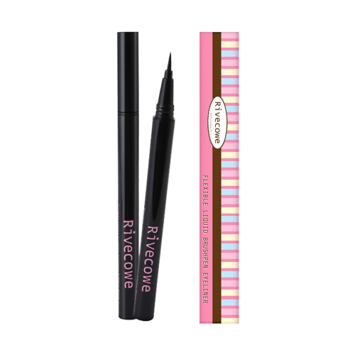 Rivecowe Flexible Liquid Brushpen Eyeliner