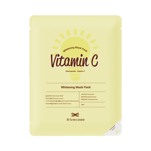Rivecowe Vitamin C Whitening Mask Pack 