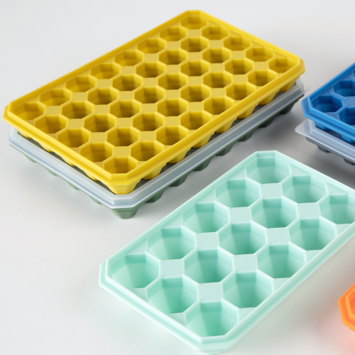 Incoc Silicone Diamond Ice Tray 40 Ice Olive Green