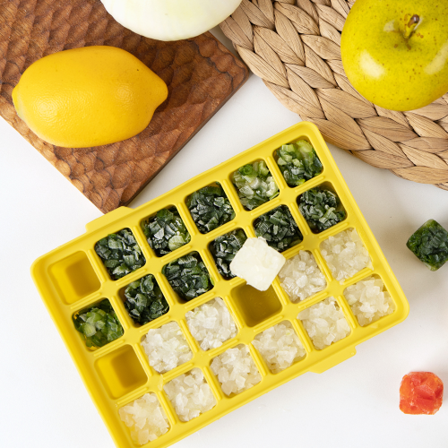 Incoc Silicone Cube Ice Tray 24 Ice Olive Green