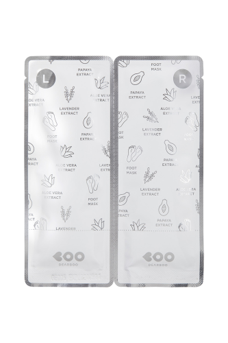 DEARBOO Home Spa Exfoliate Peel Foot Mask