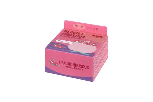 DEARBOO Peach Hibiscus Hydrogel Eye Patch