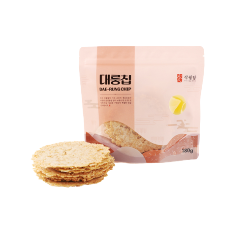 JAGWOLDAM Sticky Rice and Brown Rice Daerungchips 