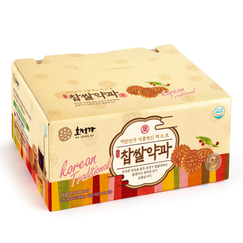 The korean traditional rice Cookies