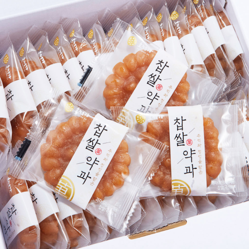The korean traditional rice Cookies