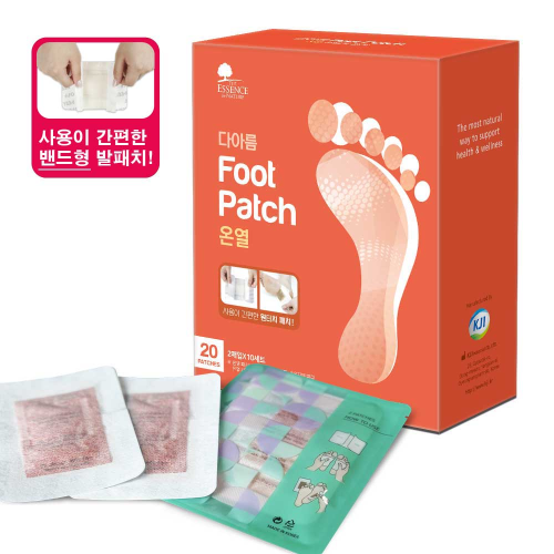 DAAREUM One Touch Foot Patch Warm 20 sheets