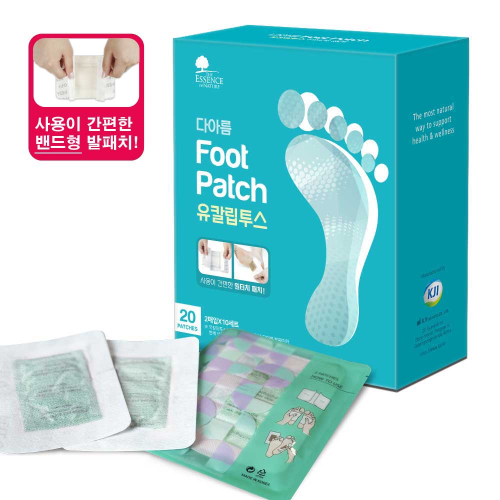 DAAREUM One Touch Foot Patch Eucalyptus 20 sheets