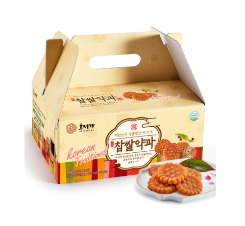 The korean traditional rice Cookies