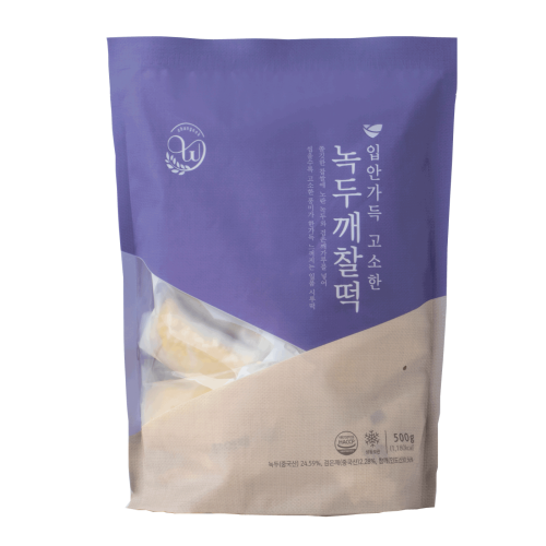 Mung Bean Black Sesame Glutinous Rice Cake 500g