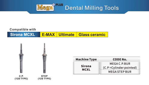 Compatible Milling Bur for SIRONA MCXL Machine 