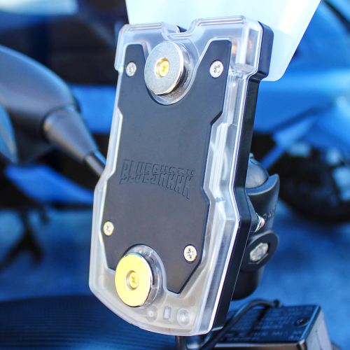 Blueshark Motorcycle Phone Charge Cradle