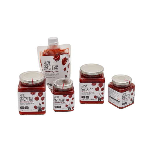 Three Flavors of Strawberry Jam 580g