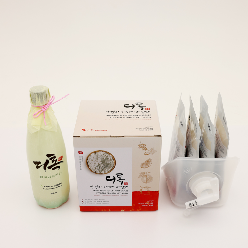 Ditok Makgeolli Powder Fruits Kit 180g x 4 
