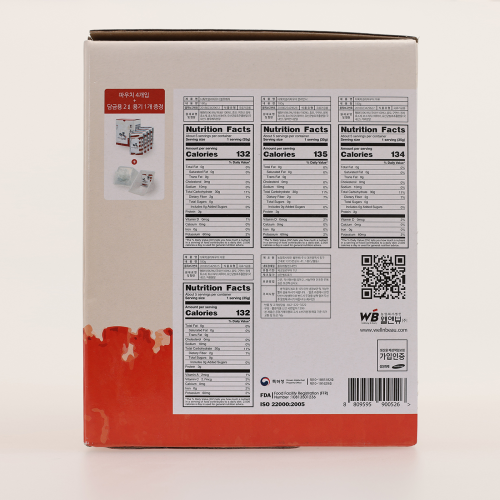 Ditok Makgeolli Powder Fruits Kit 180g x 4 