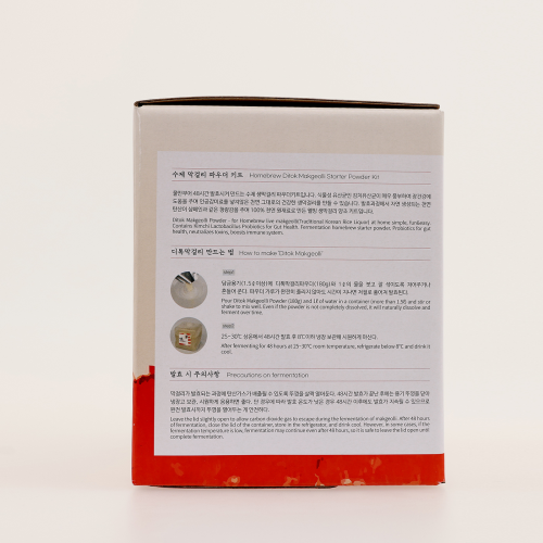 Ditok Makgeolli Powder Fruits Kit 180g x 4 