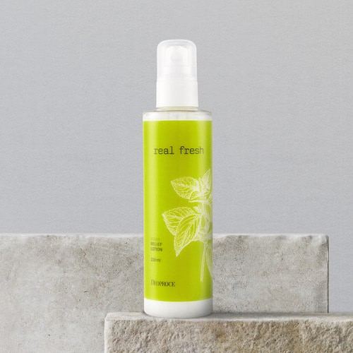 Lotion that moisturizes with fresh application