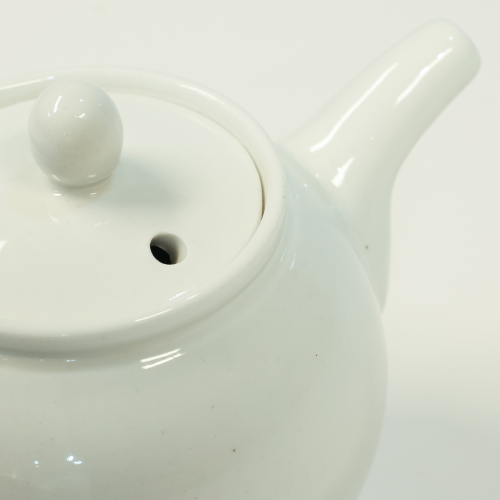 White Porcelain Teapot