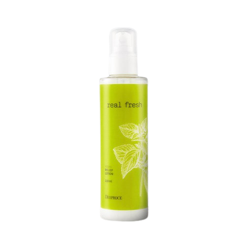 Lotion that moisturizes with fresh application