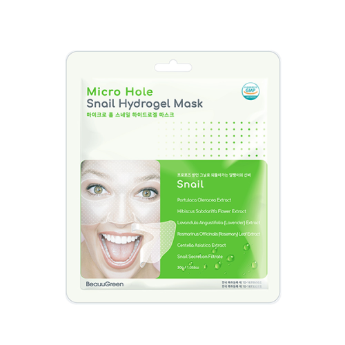 Micro Hole Snail Hydrogel Mask