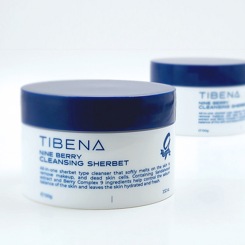 Tibena Nine Berry Cleansing Sherbet Face Makeup Cl
