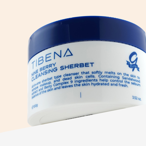 Tibena Nine Berry Cleansing Sherbet Face Makeup Cl