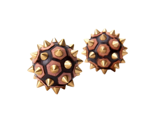 Acupressure Tool With Brass Spikes