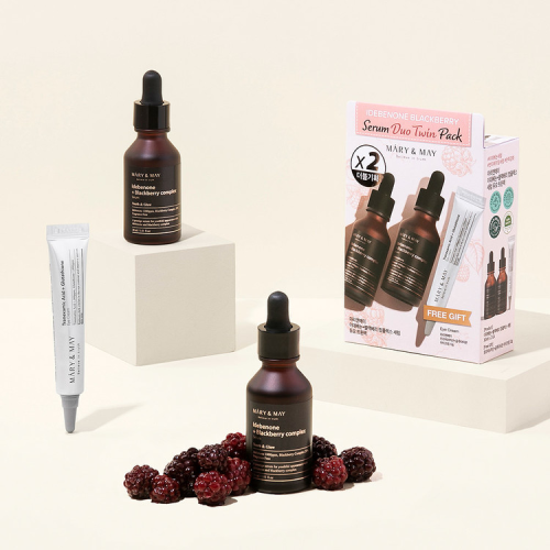 Idebenone and Blackberry Complex Serum pack