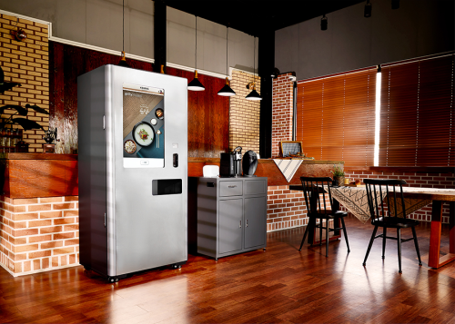 Unmanned cafe Capsule Coffee Vending Machine Kiosk