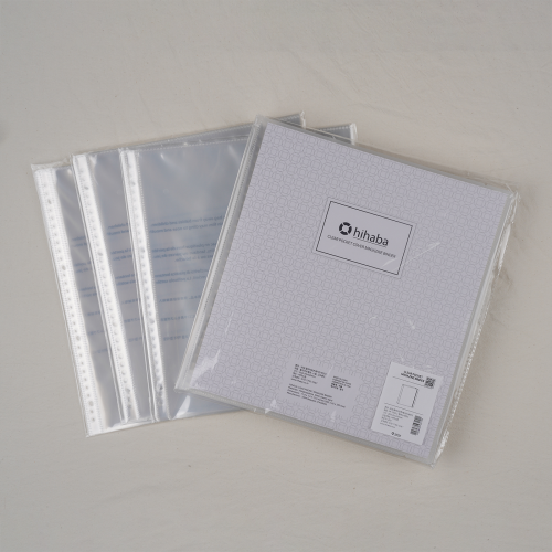 Hihaba A4 Photo Album Refill Pages for 3 Ring Bind