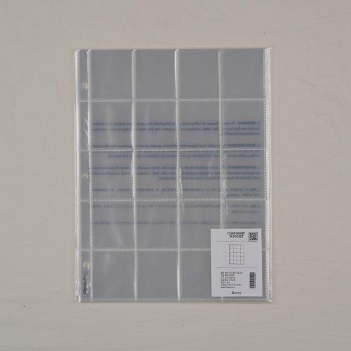 Hihaba A4 Photo Album Refill Pages for 3 Ring Bind