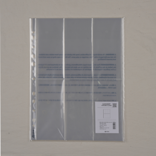 Hihaba A4 Photo Album Refill Pages for 3 Ring Bind