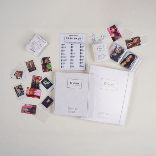 Hihaba A4 Photo Album Refill Pages for 3 Ring Bind