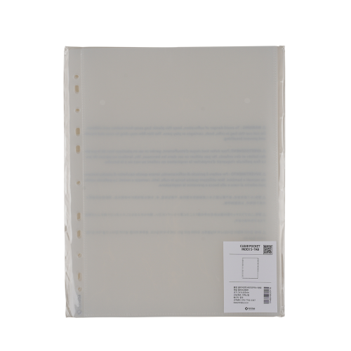 Hihaba A4 Photo Album Refill Pages for 3 Ring Bind