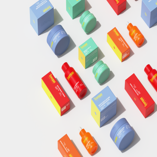 TOVEGAN Color Food Series Skin Care Contently Hair