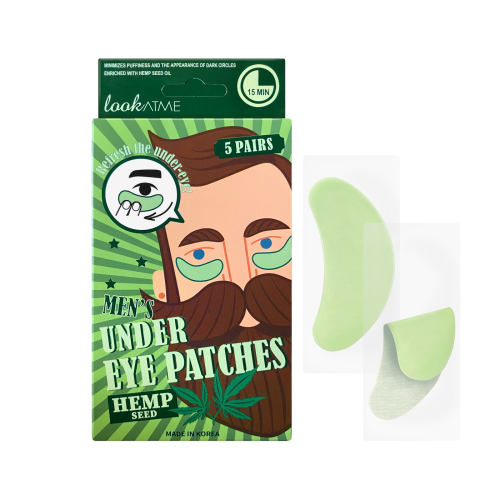 Mens Under Eye Patch Hemp Seed