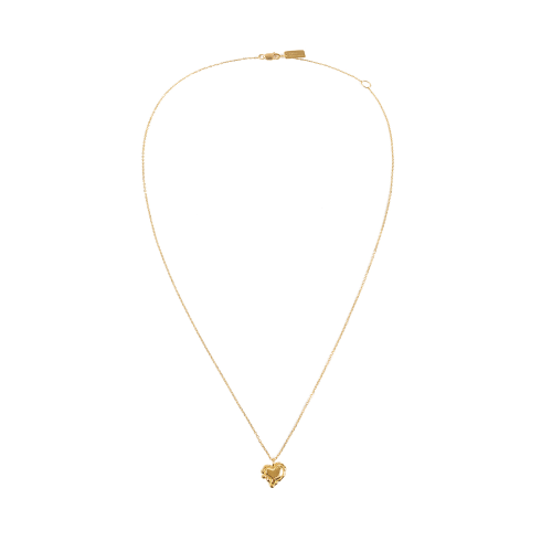 Mini Melting Heart Pendant Gold