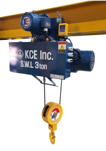 HOIST FOR DOUBLE RAIL