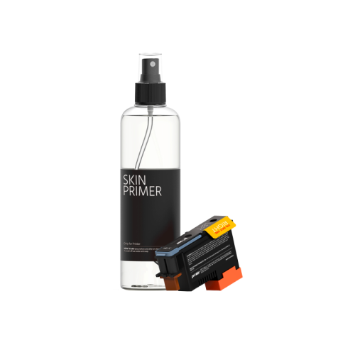 Prinker S Temporary Tattoo Black Ink Refill Set Compatible with Prinker S Device