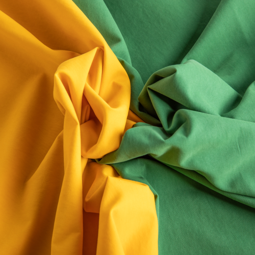 COTTON POLYAMIDE MIXED WOVEN FABRIC