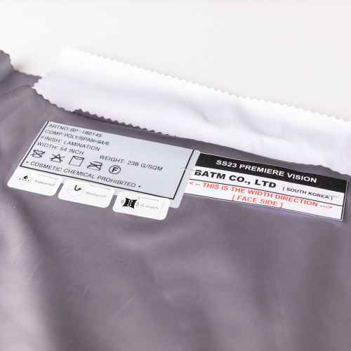 POLYESTER SPAN MIXED WOVEN FABRIC