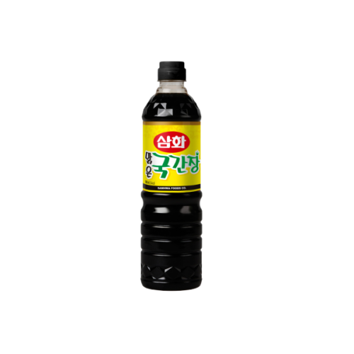 a bottle of soy sauce