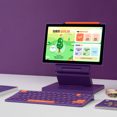 Home Learn Book Premium Case Type Tablet PC with K