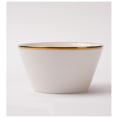 24k Goldrinm Soup Bowl