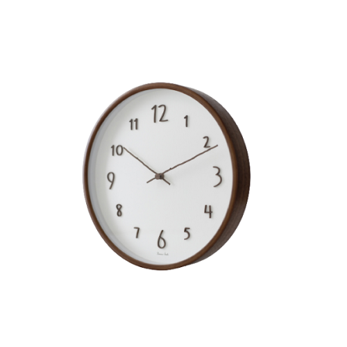 wall clock on white background