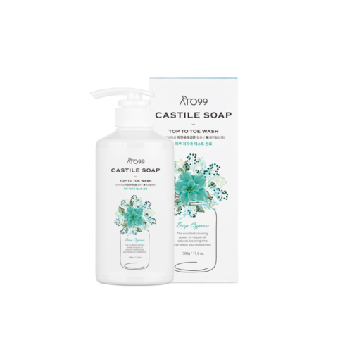Aromatherapy Castile Soap with essential oils and botanicals