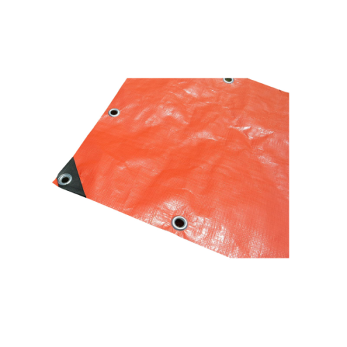 PE Tarp Red 200 Gsm With Corner Reinforcement
