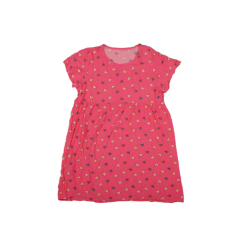 pink dress with hearts
